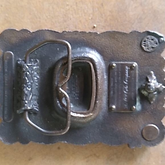 Vintage 1976 Coca-Cola belt buckle - Picture 2 of 4